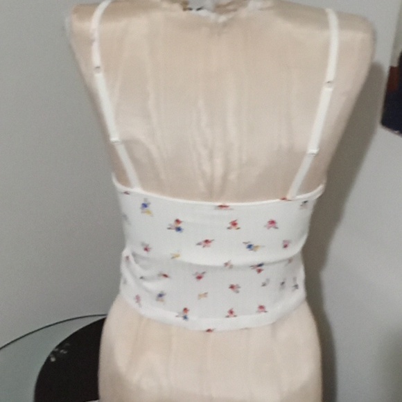 Old Navy White Floral Camisole - Picture 2 of 3